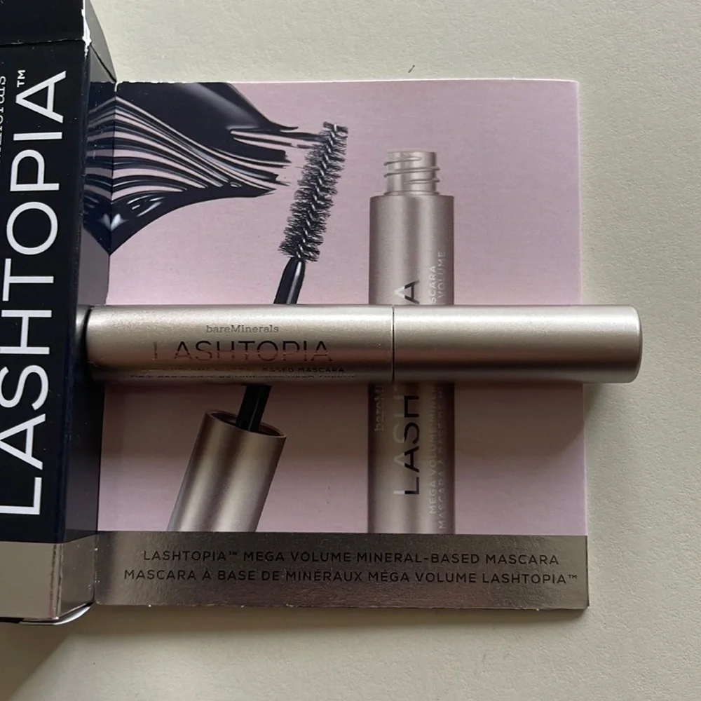 bareMinerals Lashtopia Mascara in Ultimate Black Mini Size 3 ml
